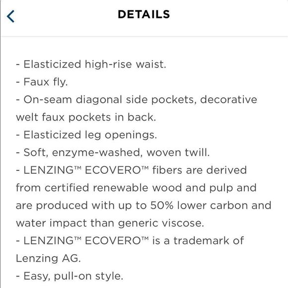 Old Navy Women’s Plus Size High Rise Twill Jogger Pants - Picture 6 of 9